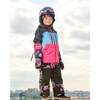 Color-Block Hooded 2-Piece Technical Snowsuit, Black - Snowsuits - 4