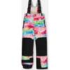 Bubbles Print Hooded 2-Piece Technical Snowsuit, Black - Snowsuits - 5