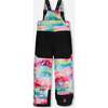 Bubbles Print Hooded 2-Piece Technical Snowsuit, Black - Snowsuits - 6