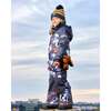 Camouflage Detachable Hood One-Piece Snowsuit, Dark Gray - Snowsuits - 4