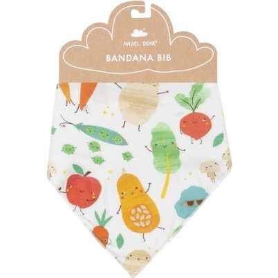 Fall Veggies Bandana Bib, Green