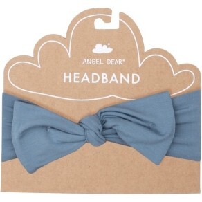 Faded Denim Headband, Blue