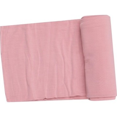 Bamboo Bridal Rose Swaddle Blanket, Pink