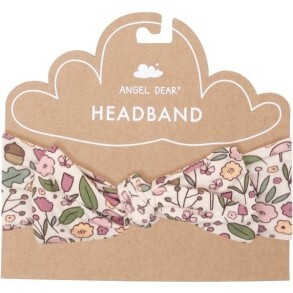 Acorn Floral Headband, Pink