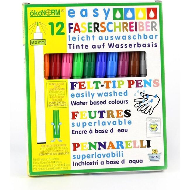 Fine-Tip Washable Markers