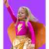 Superhero Star Leotard Cape Set, Purple Mix - Costumes - 3