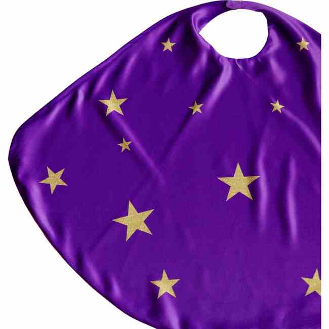 Superhero Star Leotard Cape Set, Purple Mix - Costumes - 6