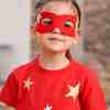 Superhero Star Costume Set, Blue - Costumes - 7