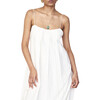 Women's Zuma Spaghetti Strap Side-Zip Ankle Length Dress, White Vine Eyelet - Dresses - 4