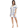 Women's Kiawah Embroidered Short Sleeve Shirt Dress, Marsh - Dresses - 5