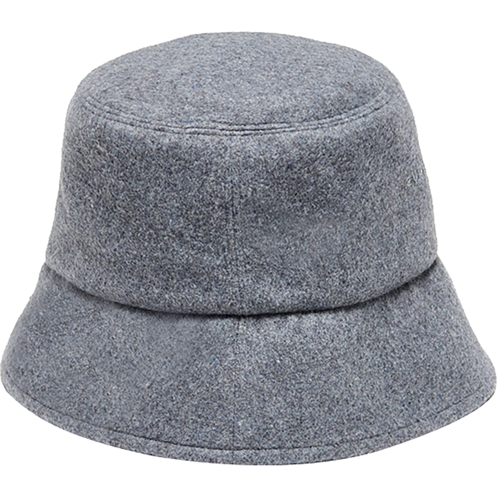 Women's Yuki Embroidered Logo Bucket Hat, Grey - Eugenia Kim Hats