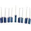 Blue Sparkle Leah Modular Hanukkah Menorah - Menorahs & Candles - 1 - thumbnail