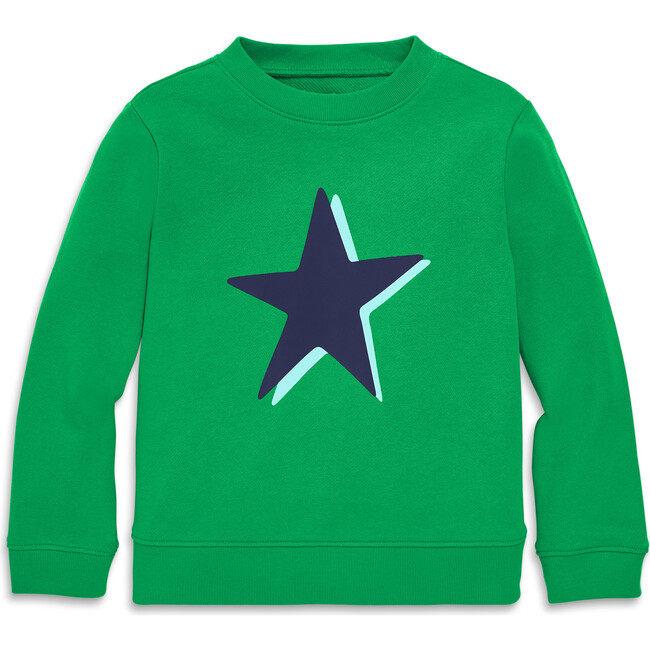 Star Sweatshirt, Apple Navy Star