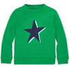 Star Sweatshirt, Apple Navy Star - Sweatshirts - 1 - thumbnail