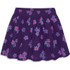 Pull-On Pocket Skirt In Violets, Grape Violets - Skirts - 1 - thumbnail