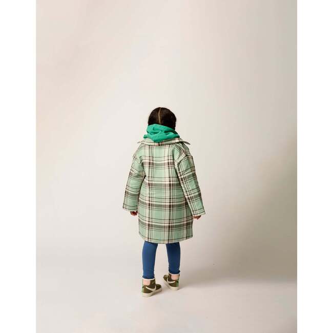 Padded Topcoat in Plaid - Jackets - 4