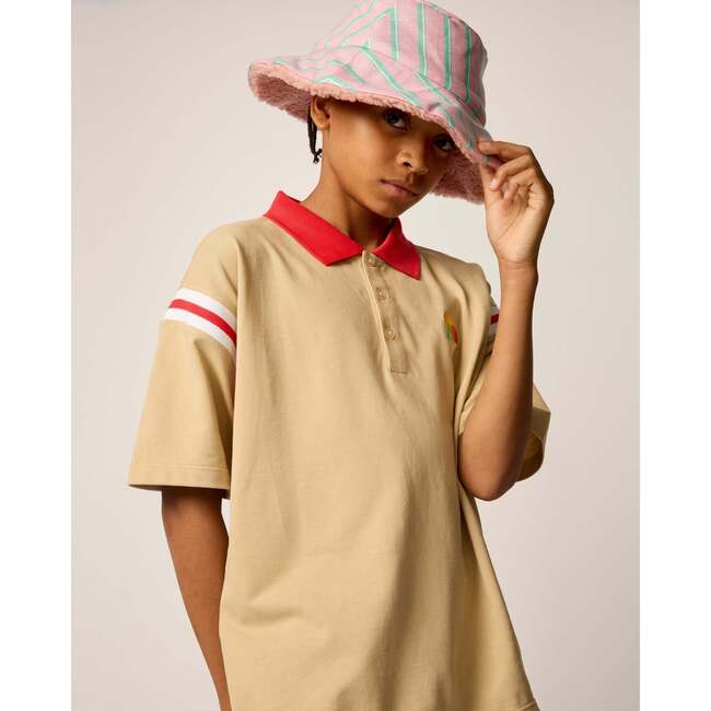 Fleece Lined Bucket Hat, Field Stripe - Hats - 2