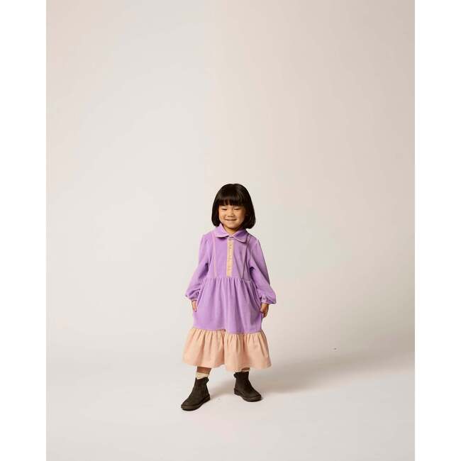 Violet Colorblock Dress - Dresses - 2