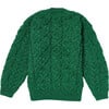 Hampstead Merino Hand-Crafted Long Sleeve Cardigan, Intelligence Green - Cardigans - 4