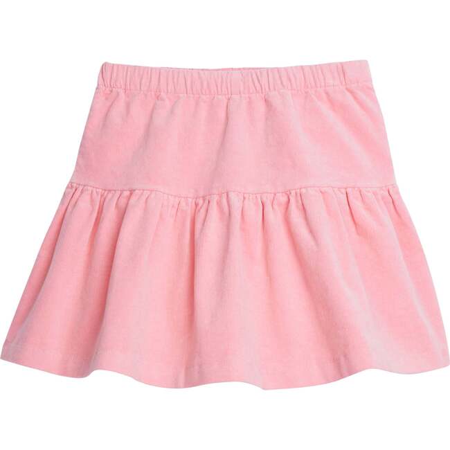 Sally Built-In Shorts Knit Corduroy Skort, Eraser Pink