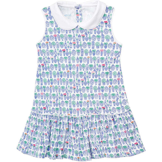 Ginger Jars Posie Girls Play Dress, Blue