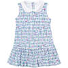 Ginger Jars Posie Girls Play Dress, Blue - Dresses - 1 - thumbnail