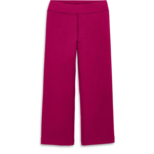 Relaxed French Terry Legging, Raspberry