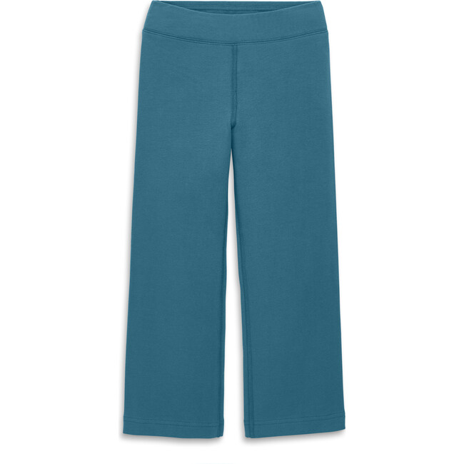 Relaxed French Terry Legging, Slate Blue