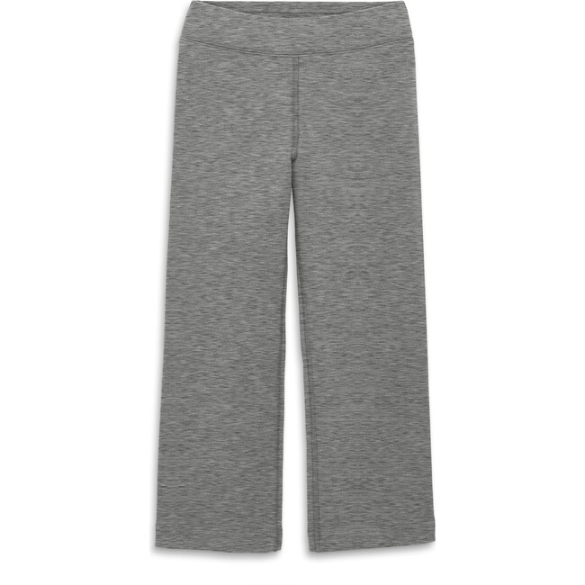 Relaxed French Terry Legging, Heather Storm Gray