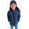 Quilted Lightweight Puffer Jacket, Navy - Jackets - 2