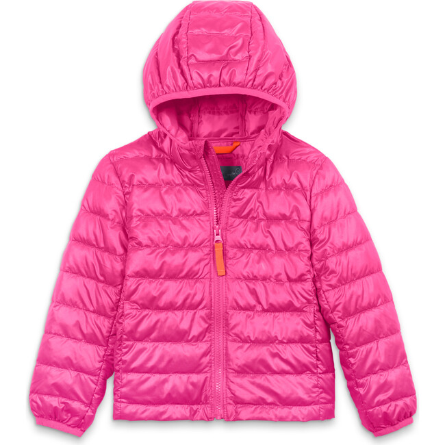 Kids Lightweight Puffer Jacket, Fuchsia