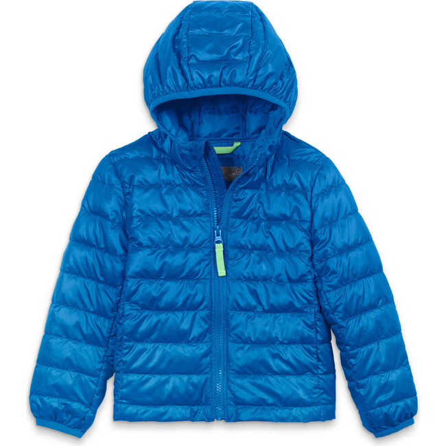 Kids Lightweight Puffer Jacket, Blueberry