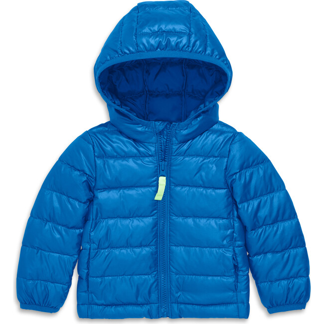 Baby Lightweight Puffer Jacket, Blueberry