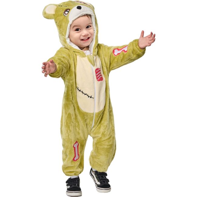 Baby Zombie Bear Hooded Jumpsuit