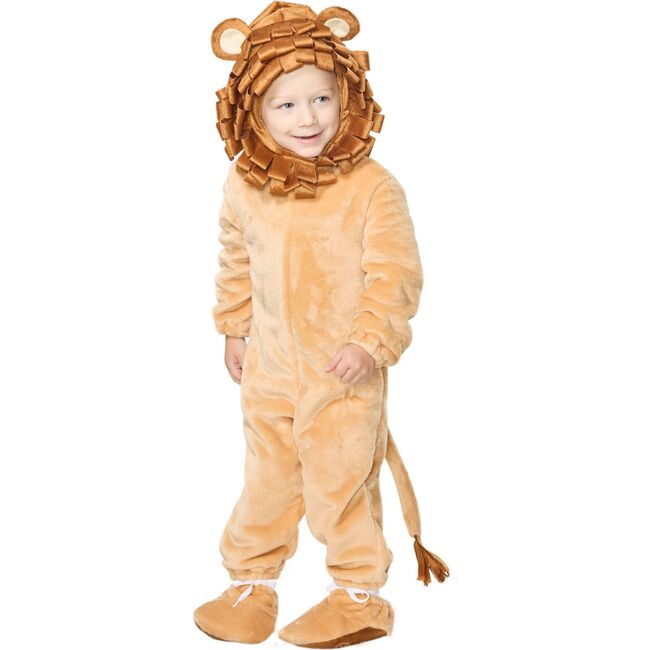 Baby Cuddly Lion Hooded Jumpsuit