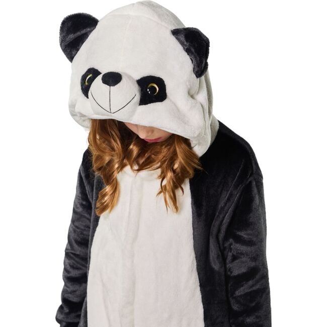 Kids Little Panda Hooded Jumpsuit - Costumes - 2