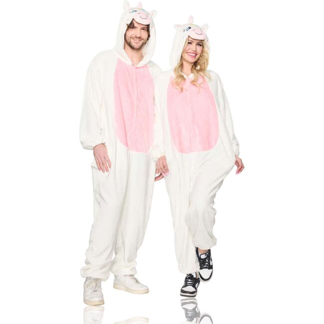 Adult Unicorn Hooded Jumpsuit