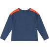Kids Navy/Red Crewneck Tee, Racecars - T-Shirts - 5