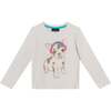 Kids Long Sleeve Neon Neps Tee, Fun Dog - T-Shirts - 1 - thumbnail