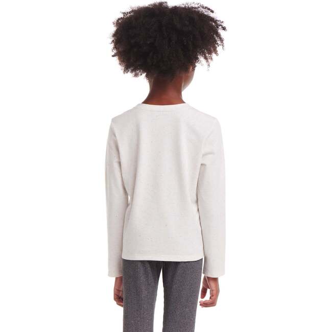 Kids Long Sleeve Neon Neps Tee, Fun Dog - T-Shirts - 4