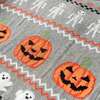 Kids Intarsia Halloween Sweater, Grey - Sweaters - 6