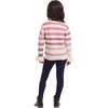 Kids Striped Oatmeal Sweater & Legging Set, Purple Ombre - Mixed Apparel Set - 3