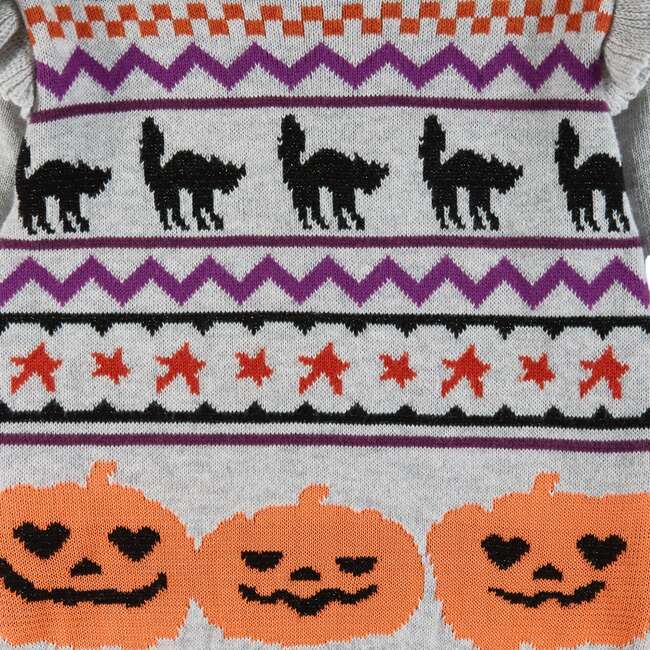 Kids Fair Isle Tunic Sweater & Legging Set, Halloween Vibes - Mixed Apparel Set - 5