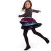 Kids Crushed Velvet Tiered Dress, Multicolor - Dresses - 4