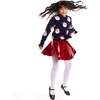 Kids Santa Sweater, Navy - Sweaters - 7