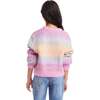 Kids Cropped Crewneck Sweater, Multicolor - Sweaters - 3