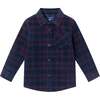 Kids Cord Buttondown, Red Plaid - Button Downs - 4