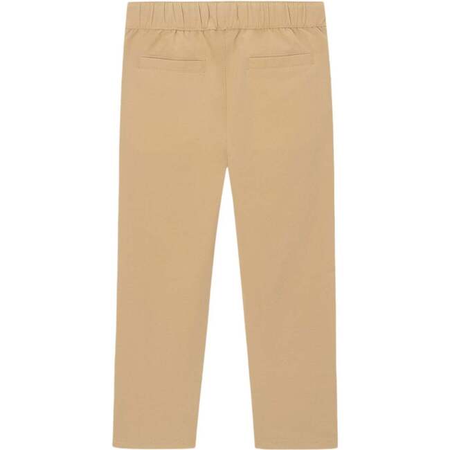 Kids Chambray Buttondown & Cognac Pant Set, Racecars - Mixed Apparel Set - 7