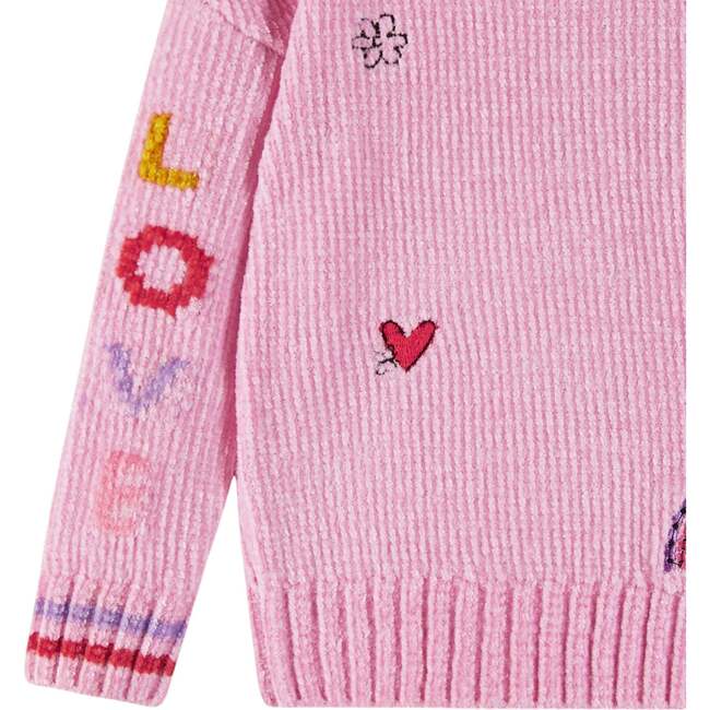 Kids Chenille Sweater & Printed Legging Set, Multicolor - Mixed Apparel Set - 6