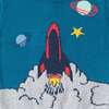 Infant Sweater Set, Teal Spaceship - Mixed Apparel Set - 7